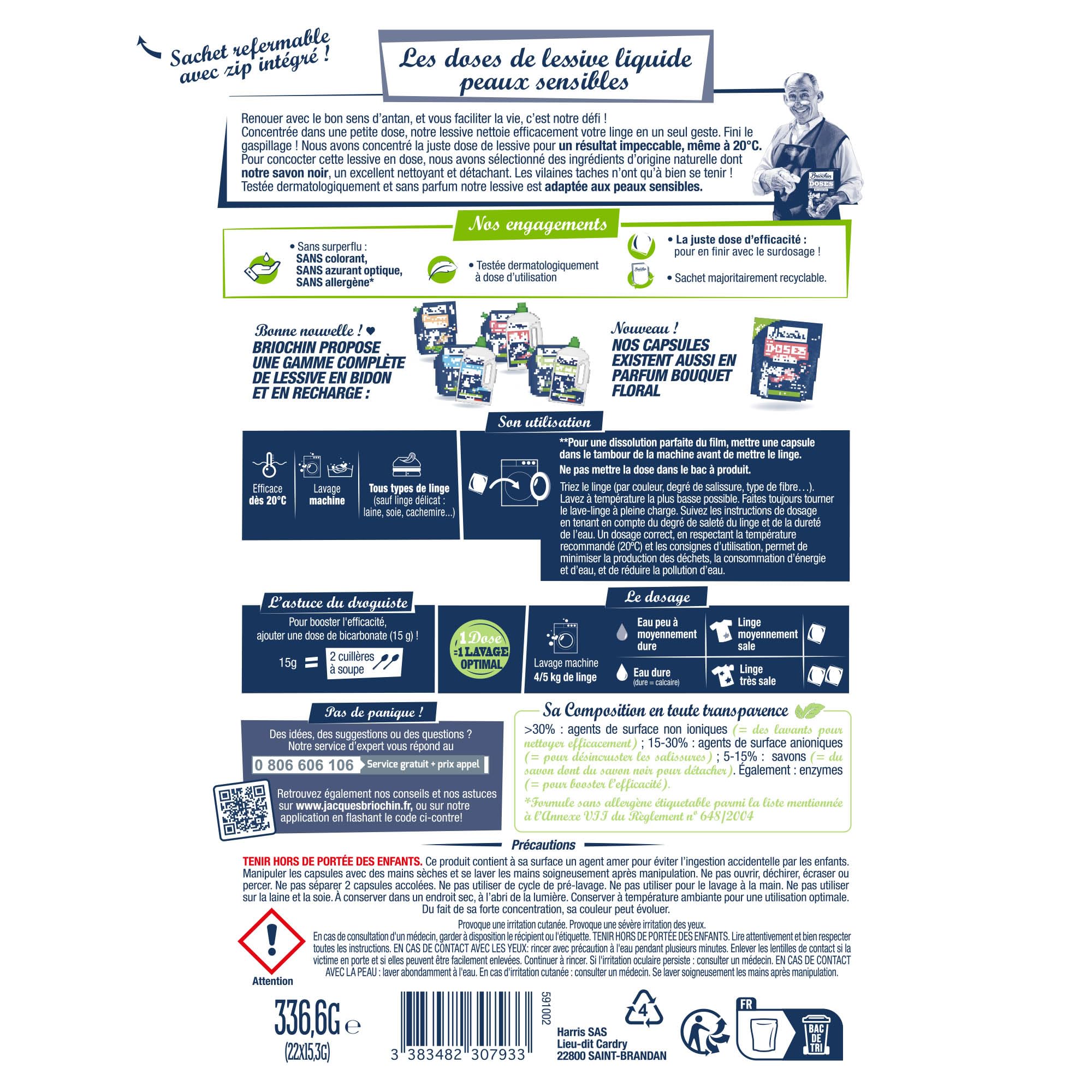 le-briochin-dose-lessive-peaux-sensibles-sans-parfum-22-lavages image 2