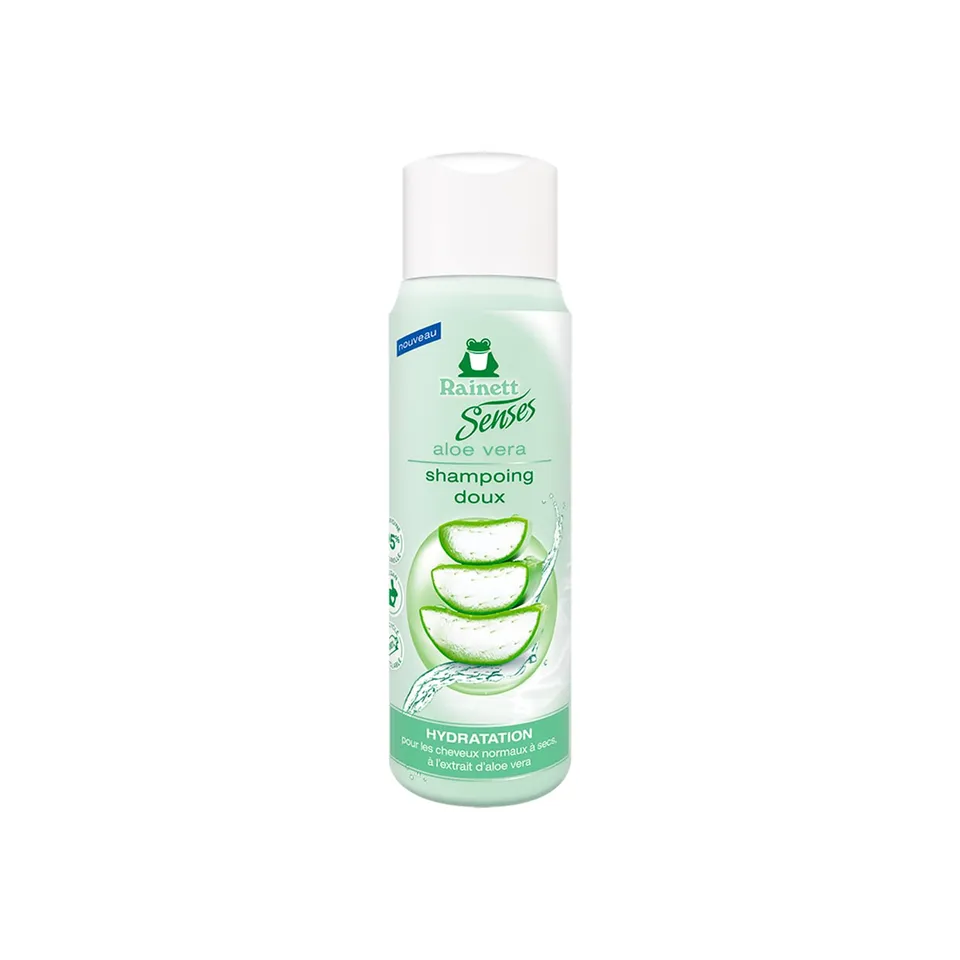 rainett-senses-shampoing-doux-aloe-vera-cheveux-normaux-secs-300-ml image 1