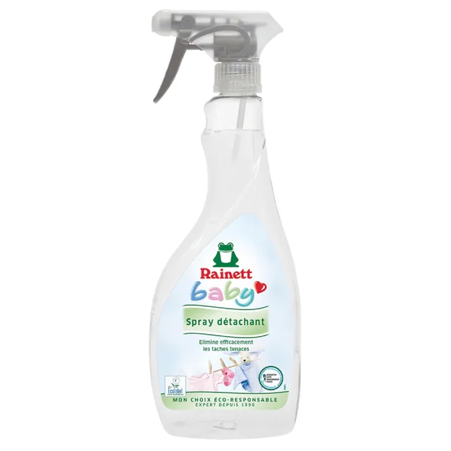 Rainett Baby Spray Détachant Avant Lavage Citrate 500 ml