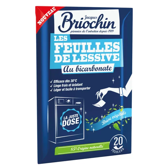 jacques-briochin-20-feuilles-de-lessive-au-bicarbonate-parfum-brise-v-g-tale image 1