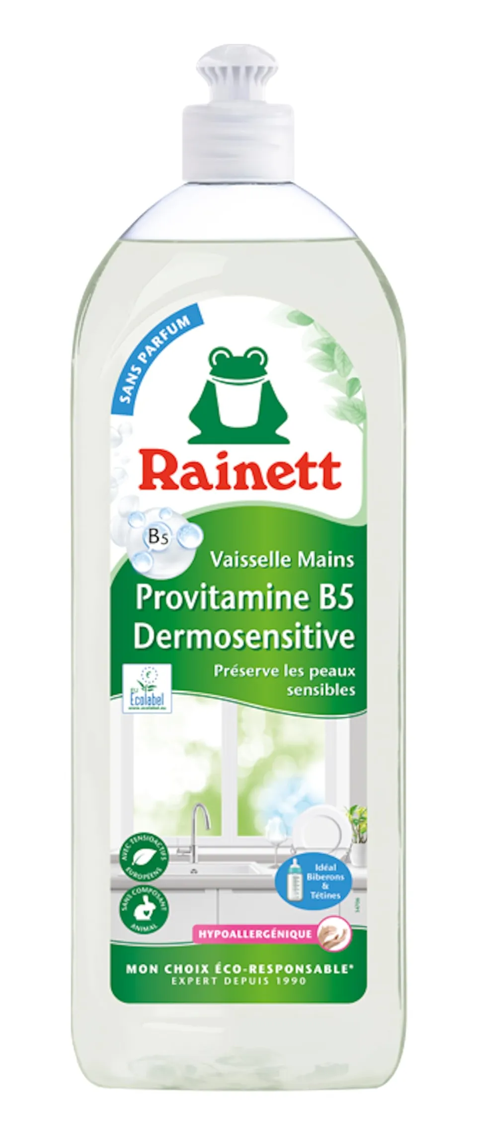 rainett-liquide-vaisselle-mains-dermosensitive-750-ml image 1