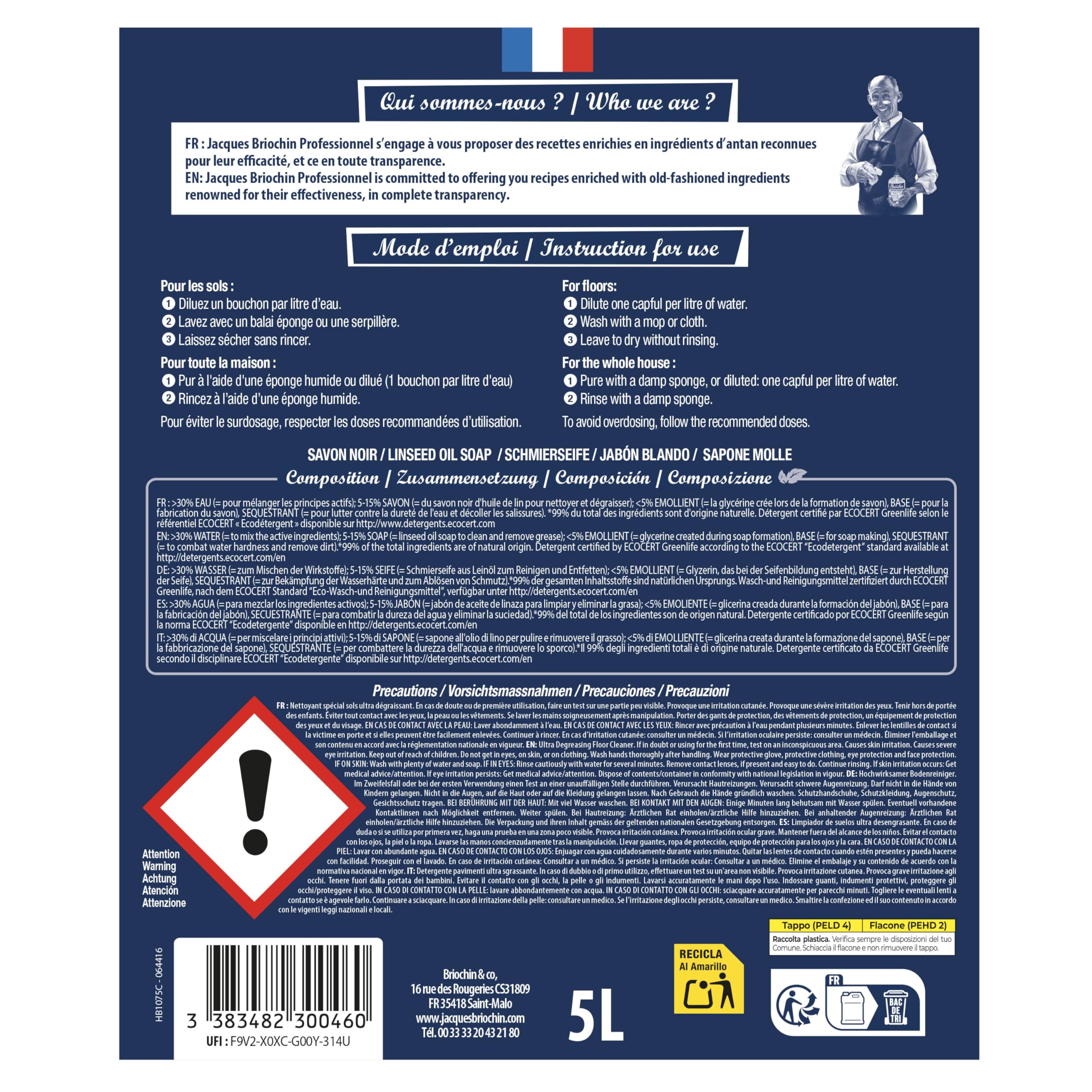 le-briochin-savon-noir-liquide-sp-cial-sols-5l-100-lavages image 2