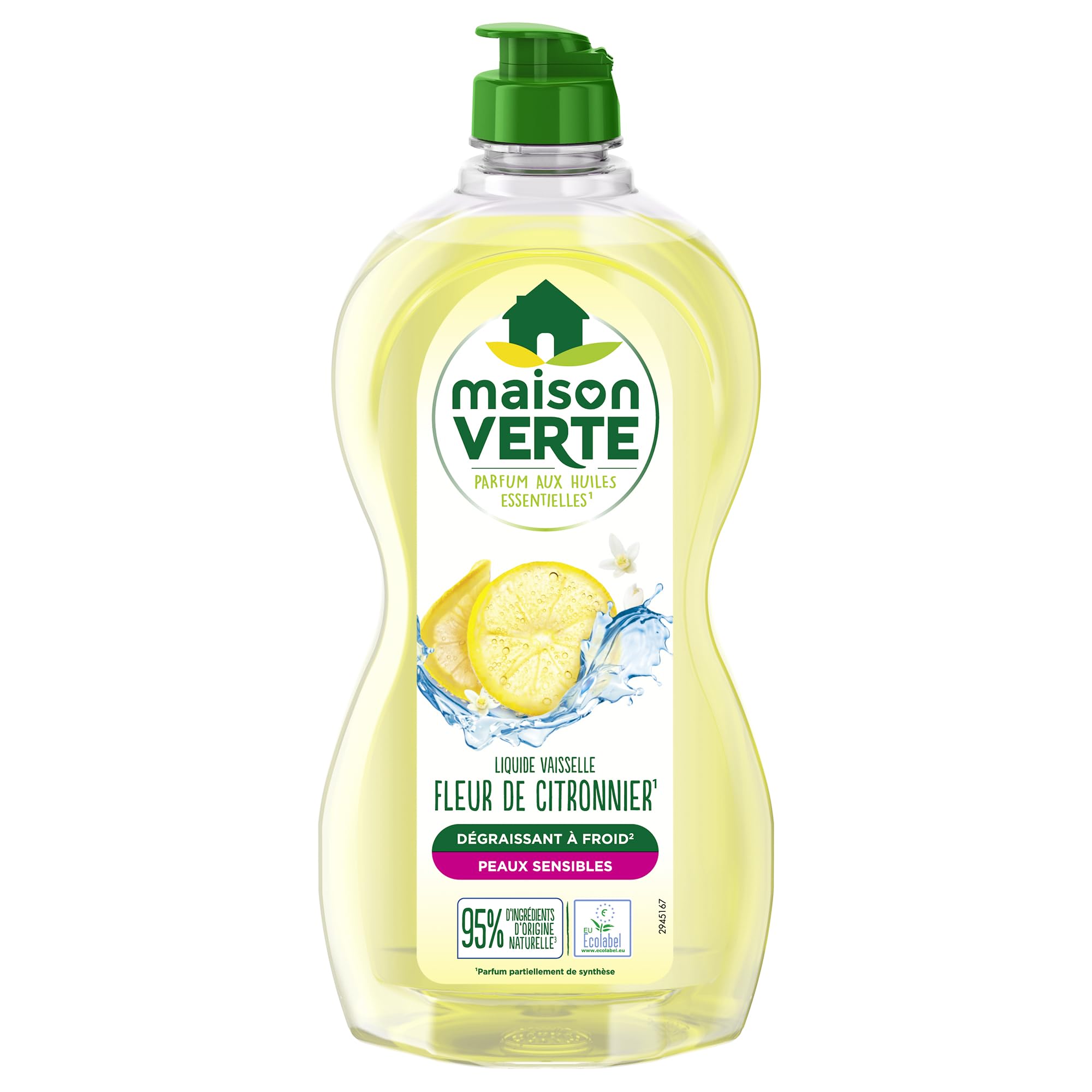 maison-verte-liquide-vaisselle-fleur-de-citronnier-500-ml image 1
