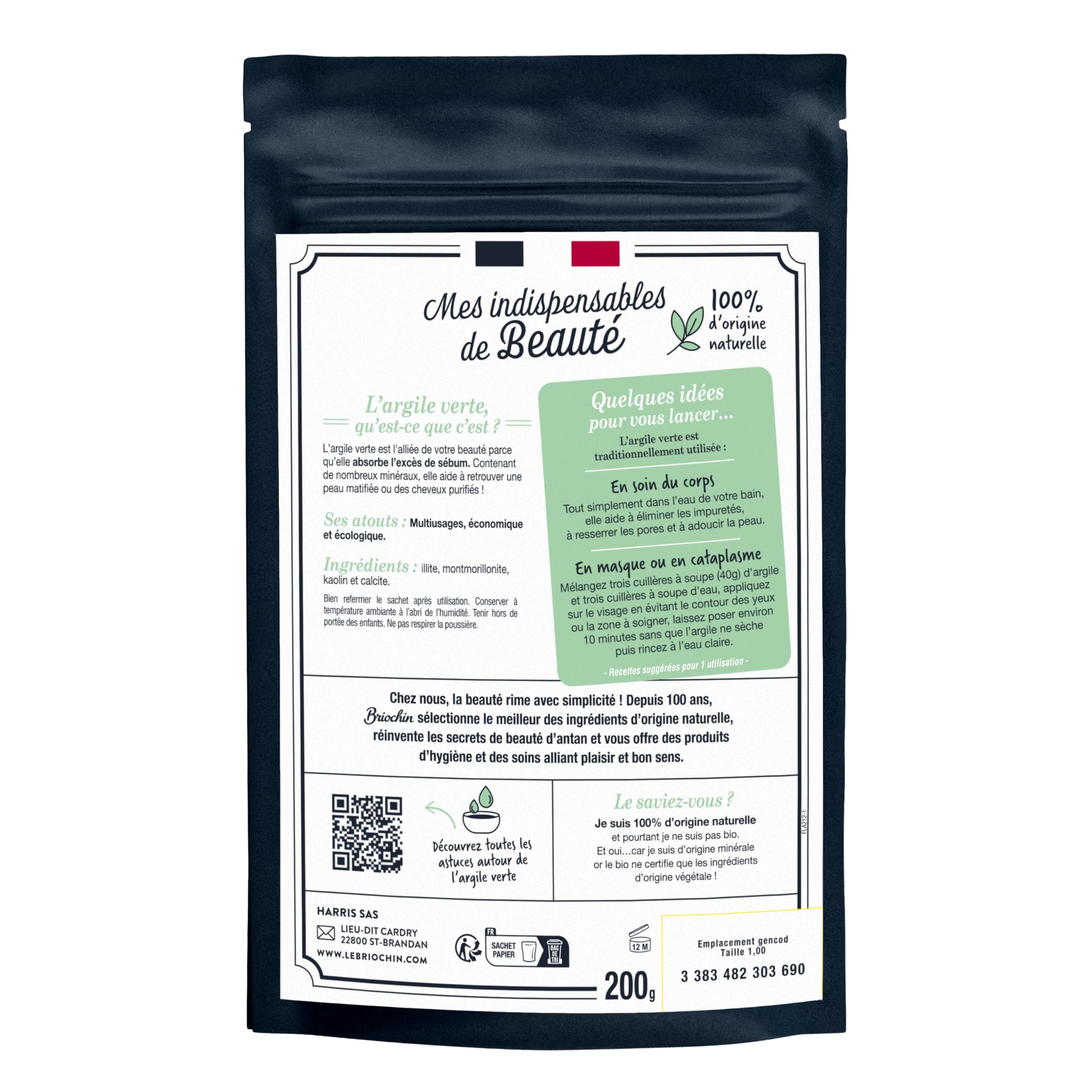 briochin-argile-verte-purifiante-100-naturelle-poudre-multiusages-200g-2 image 7