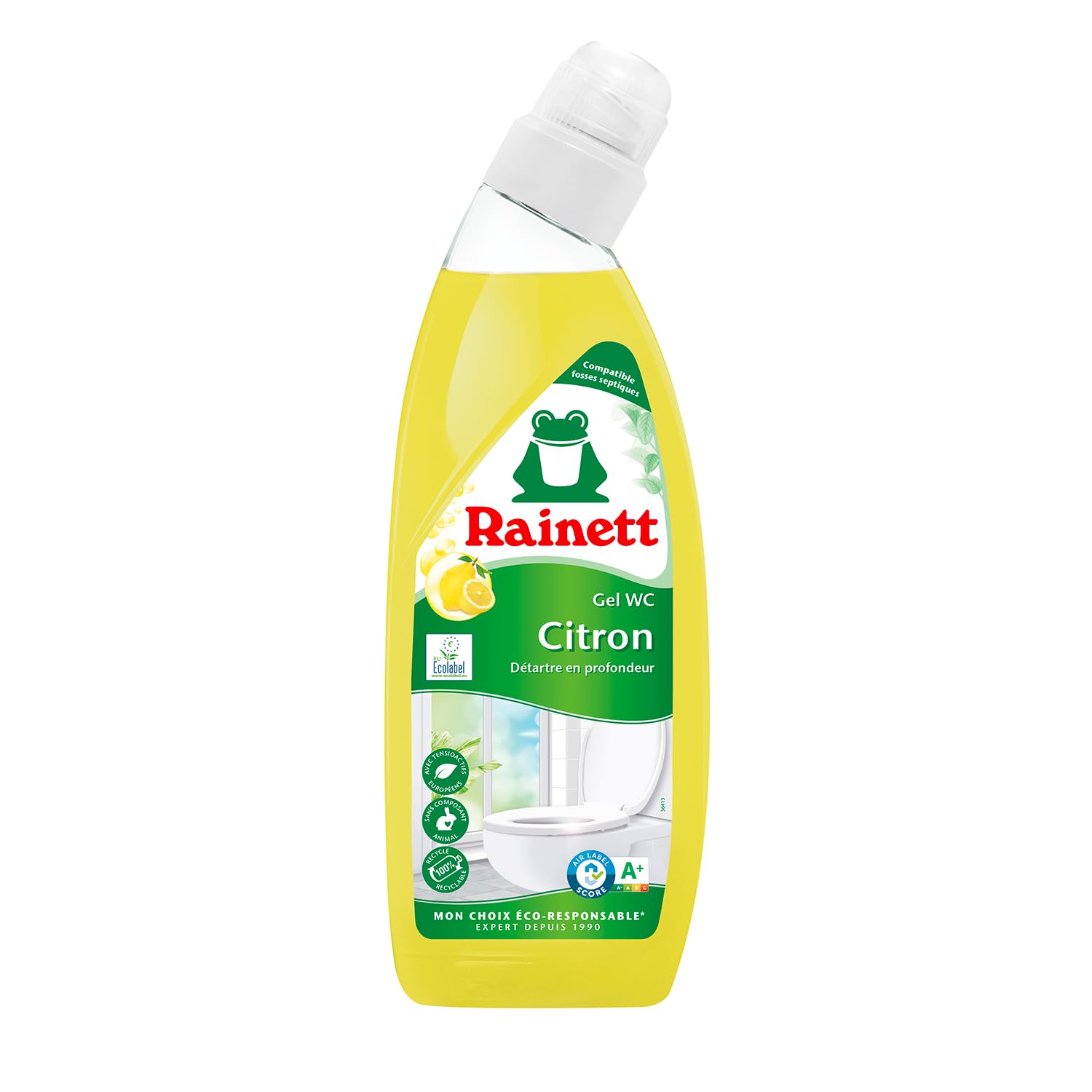 rainett-gel-wc-cologique-citron-colabel-750-ml-lot-de-2 image 3