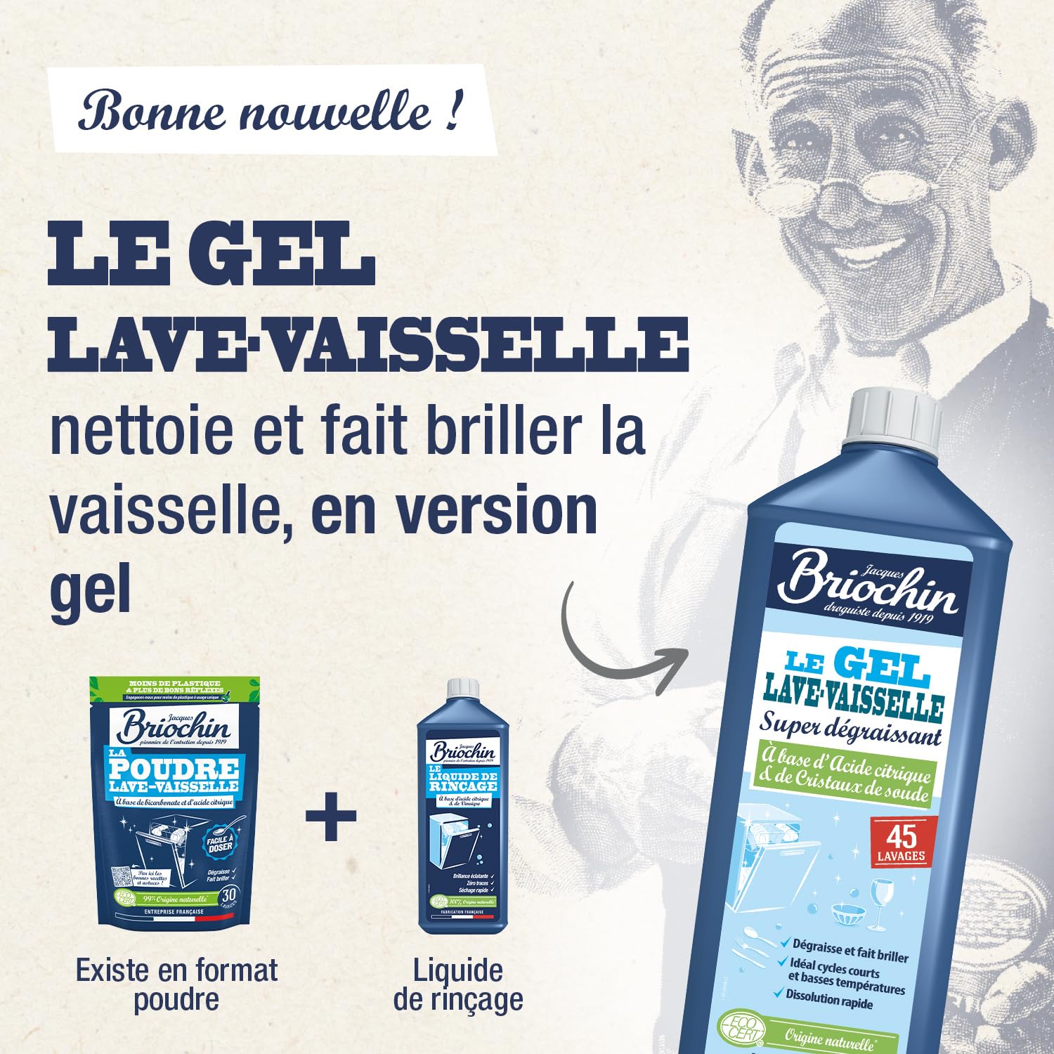le-briochin-gel-vaisselle-lave-vaisselle-super-d-graissant-45-lavages-900ml image 5