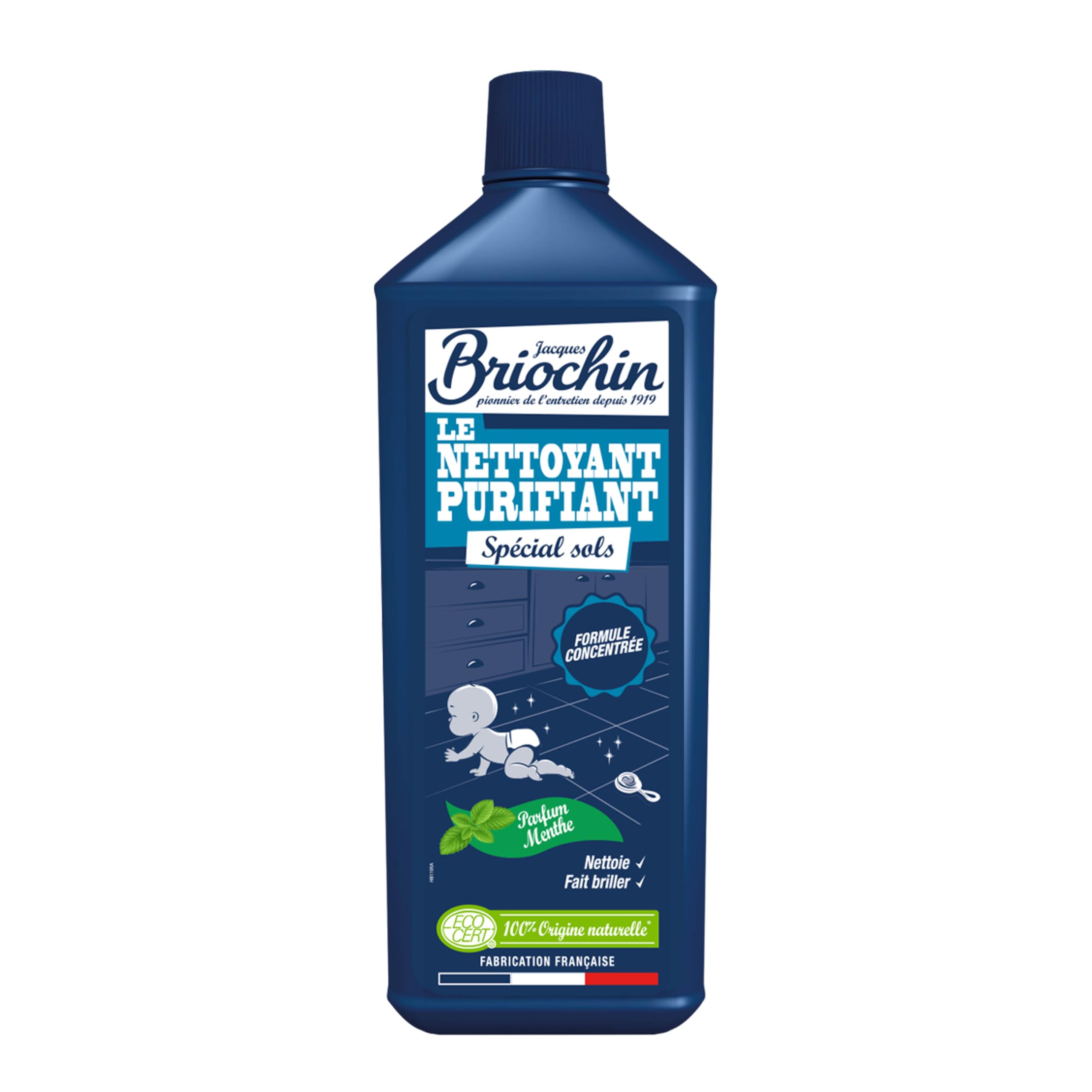 le-briochin-nettoyant-purifiant-sols-concentr-menthe-1l-100-naturel image 1
