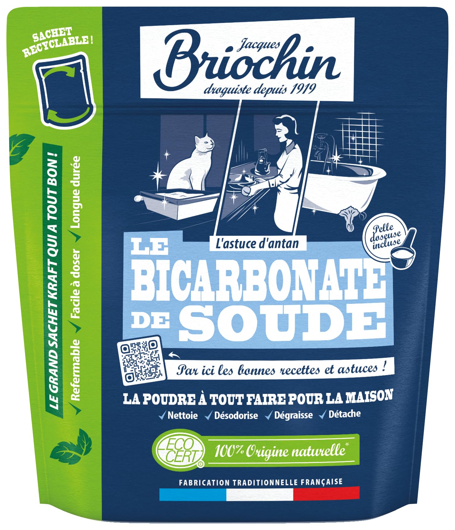 jacques-briochin-bicarbonate-de-soude-poudre-ecocert-900-g-maxi-format image 1