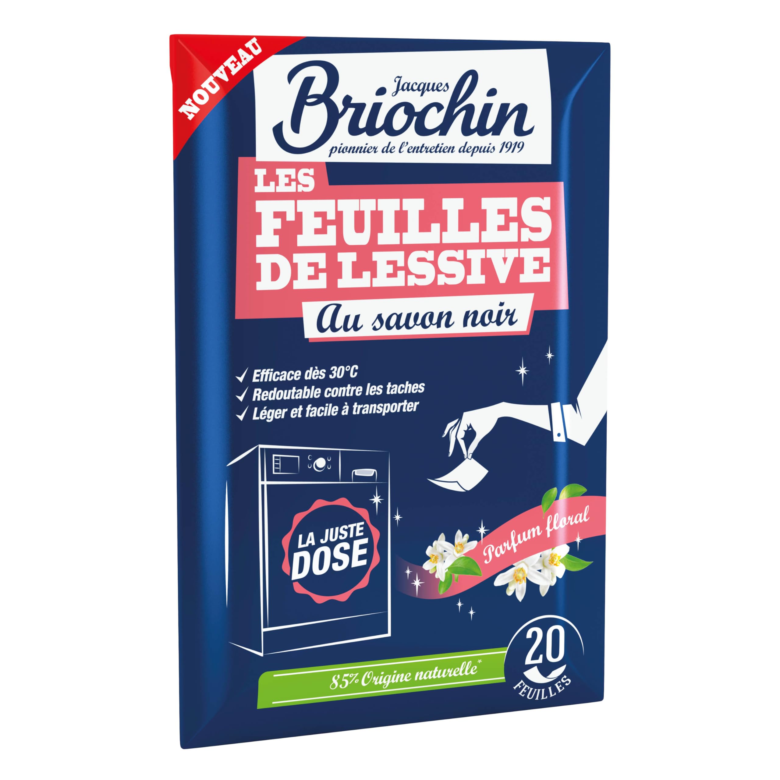 le-briochin-feuilles-de-lessive-au-savon-noir-20-lavages image 1