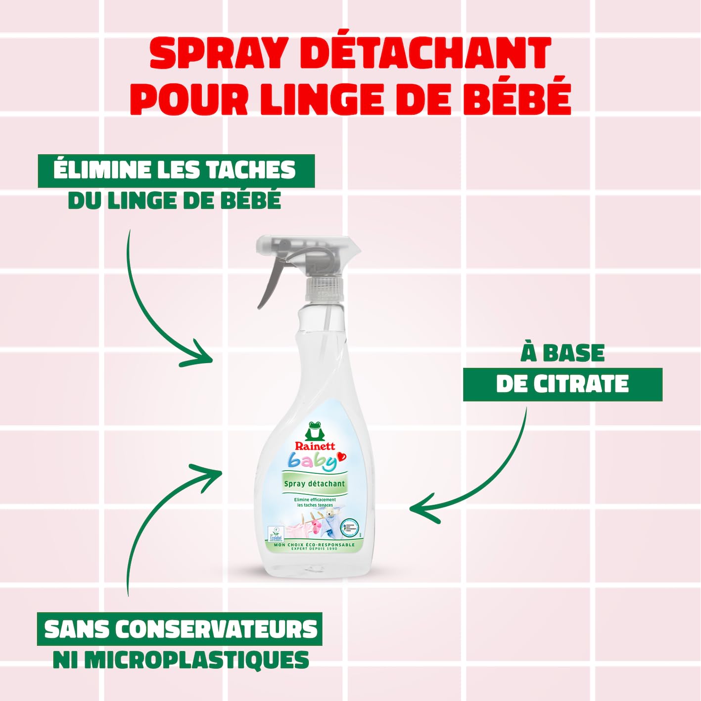rainett-baby-spray-d-tachant-avant-lavage-citrate-500-ml image 2