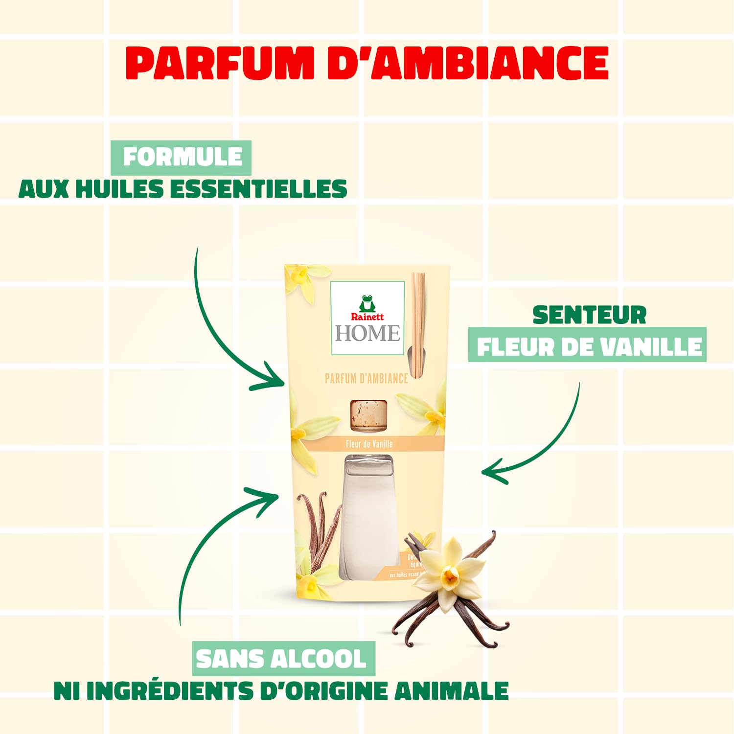 rainett-home-parfum-d-ambiance-d-tente-equilibre-fleur-de-vanille-diffuseur-90-m image 2