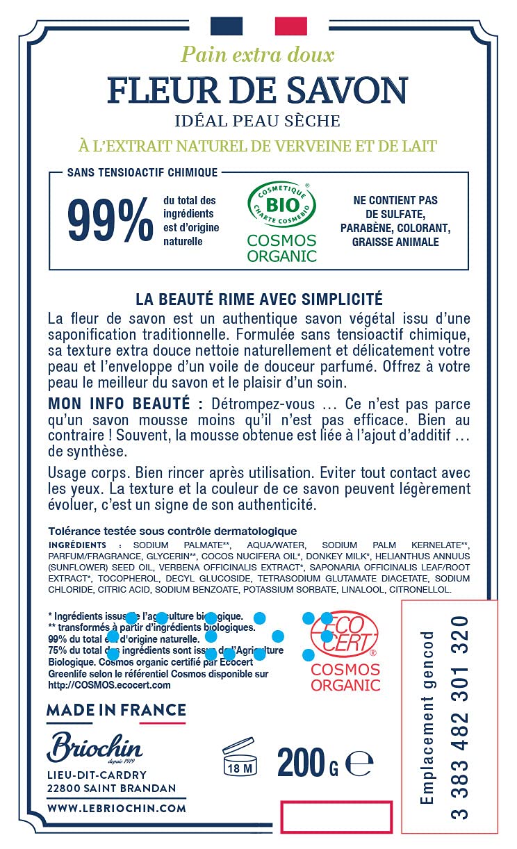 briochin-fleur-de-savon-verveine-pain-extra-doux-peaux-s-ches-200-g-bio image 3