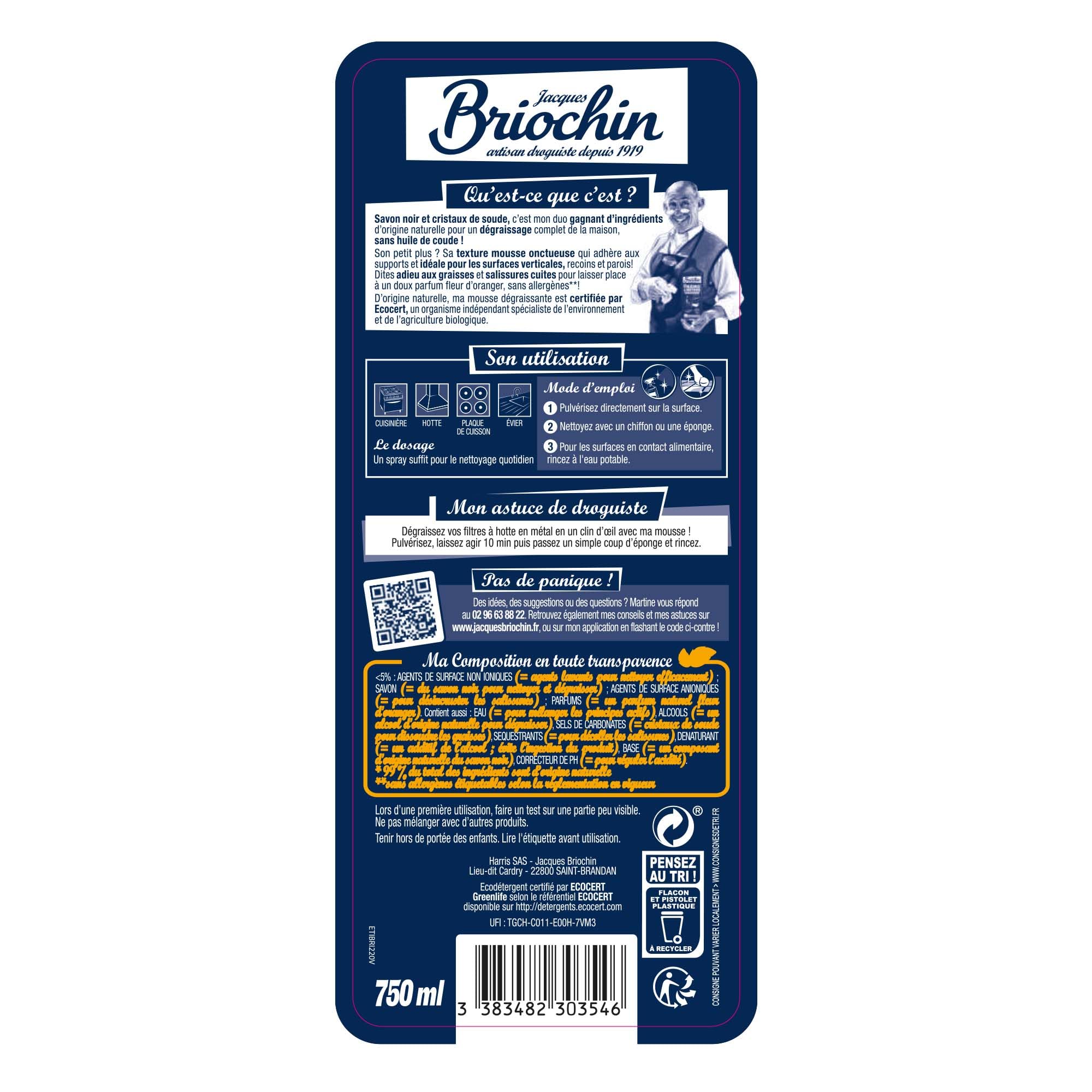 jacques-briochin-mousse-d-graissante-cuisine-savon-noir-750-ml-2 image 2
