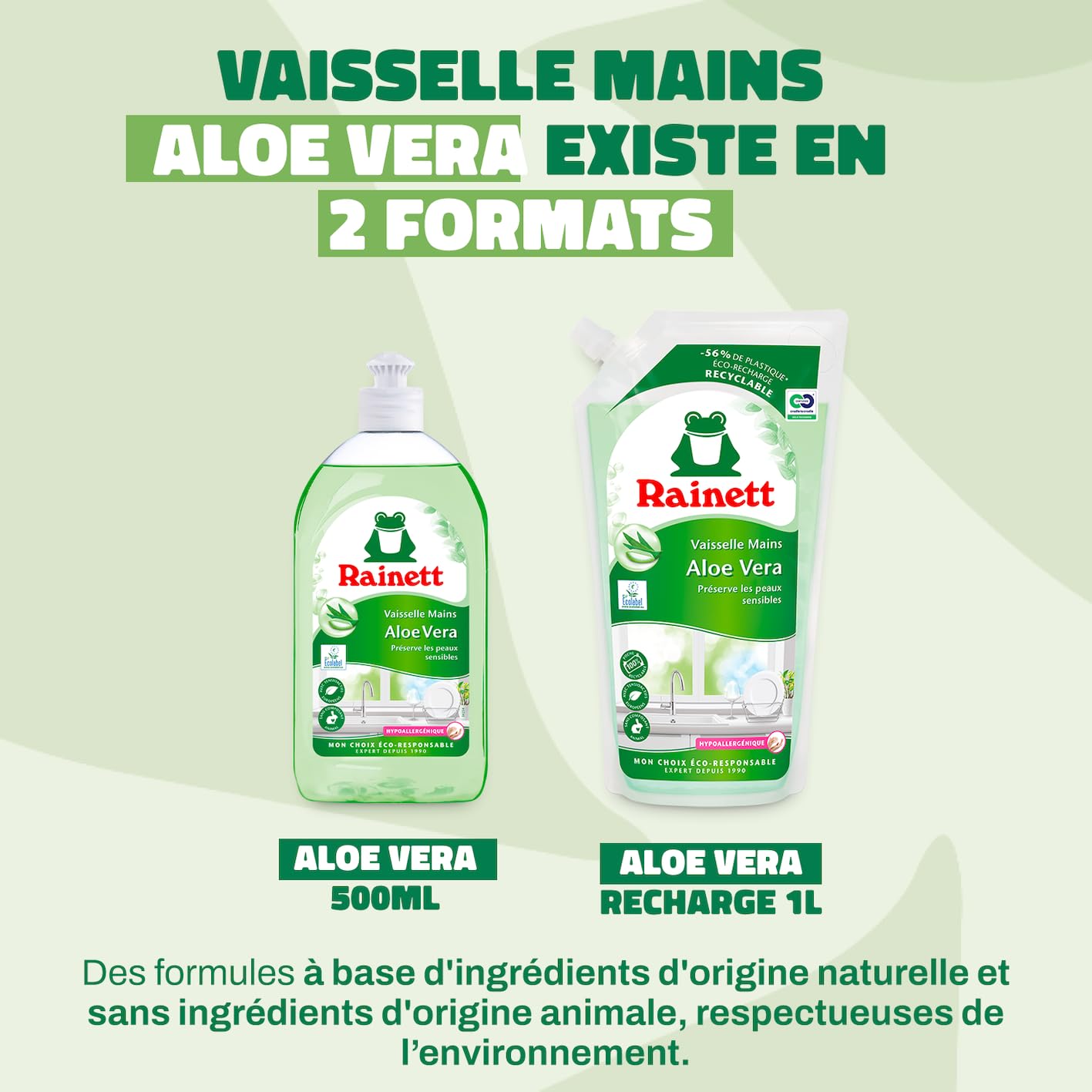 rainett-liquide-vaisselle-mains-hypoallerg-nique-aloe-vera-co-recharge-1l image 5