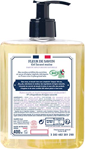 briochin-fleur-de-savon-gel-lavant-mains-lavande-romarin-400-ml-bio image 4
