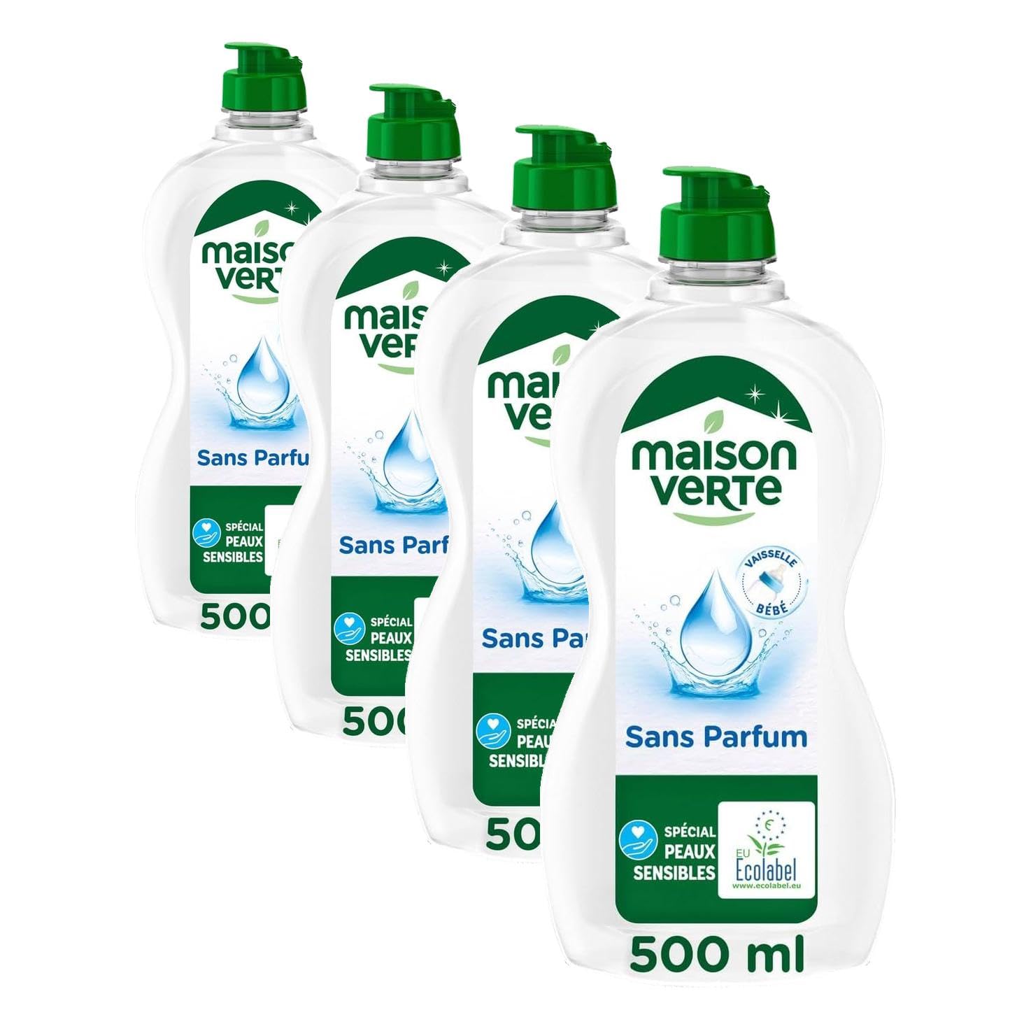 maison-verte-liquide-vaisselle-sans-parfum-500-ml-peaux-sensibles image 8