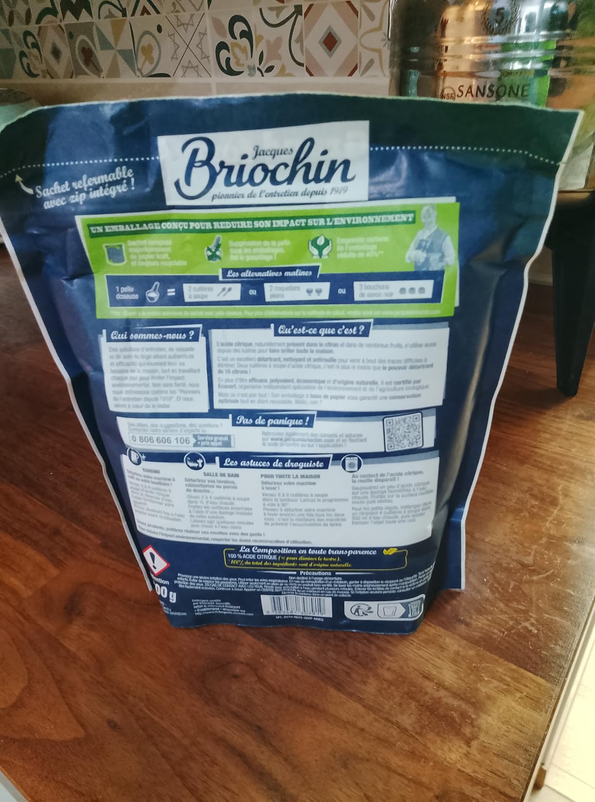 Très bon détartrant naturel