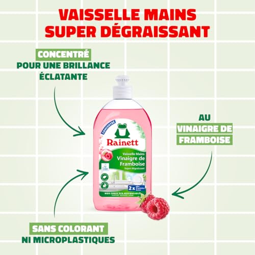 rainett-liquide-vaisselle-mains-vinaigre-framboise-concentr-500-ml image 8