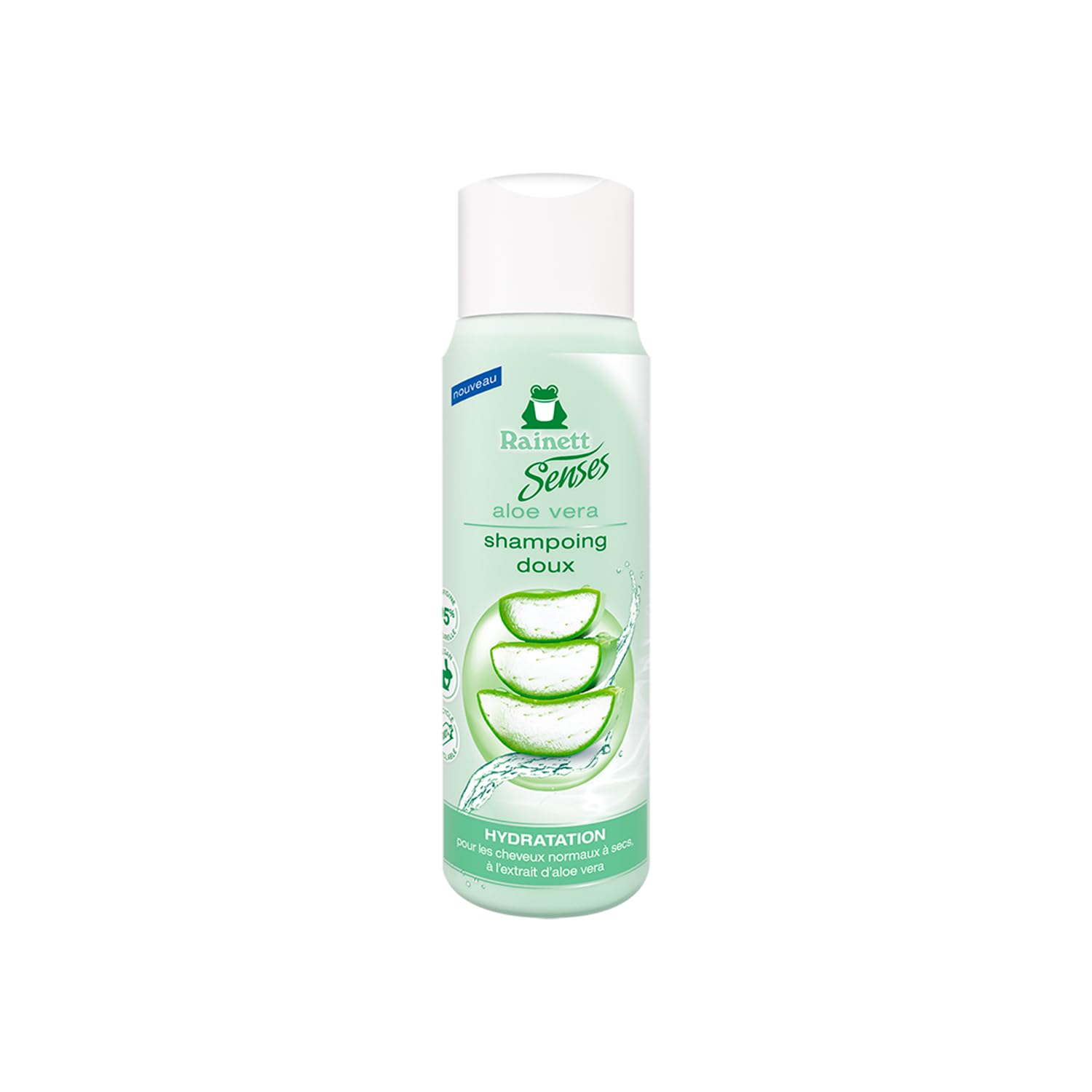 rainett-senses-shampoing-doux-aloe-vera-cheveux-normaux-secs-300-ml image 1