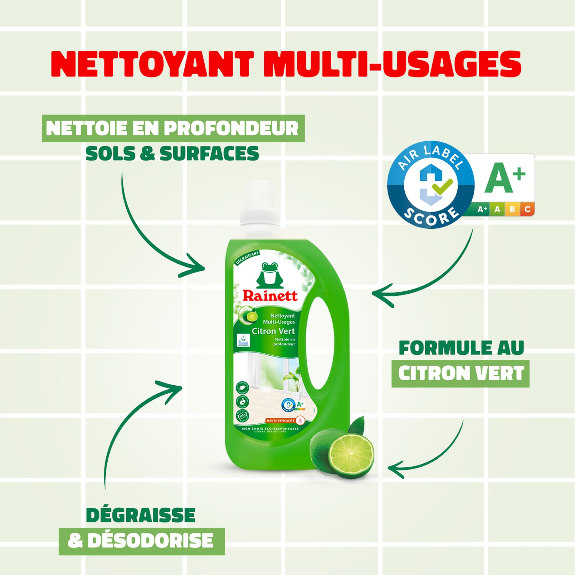 rainett-nettoyant-m-nager-multi-usages-citron-vert-1-l-sols-et-surfaces image 2