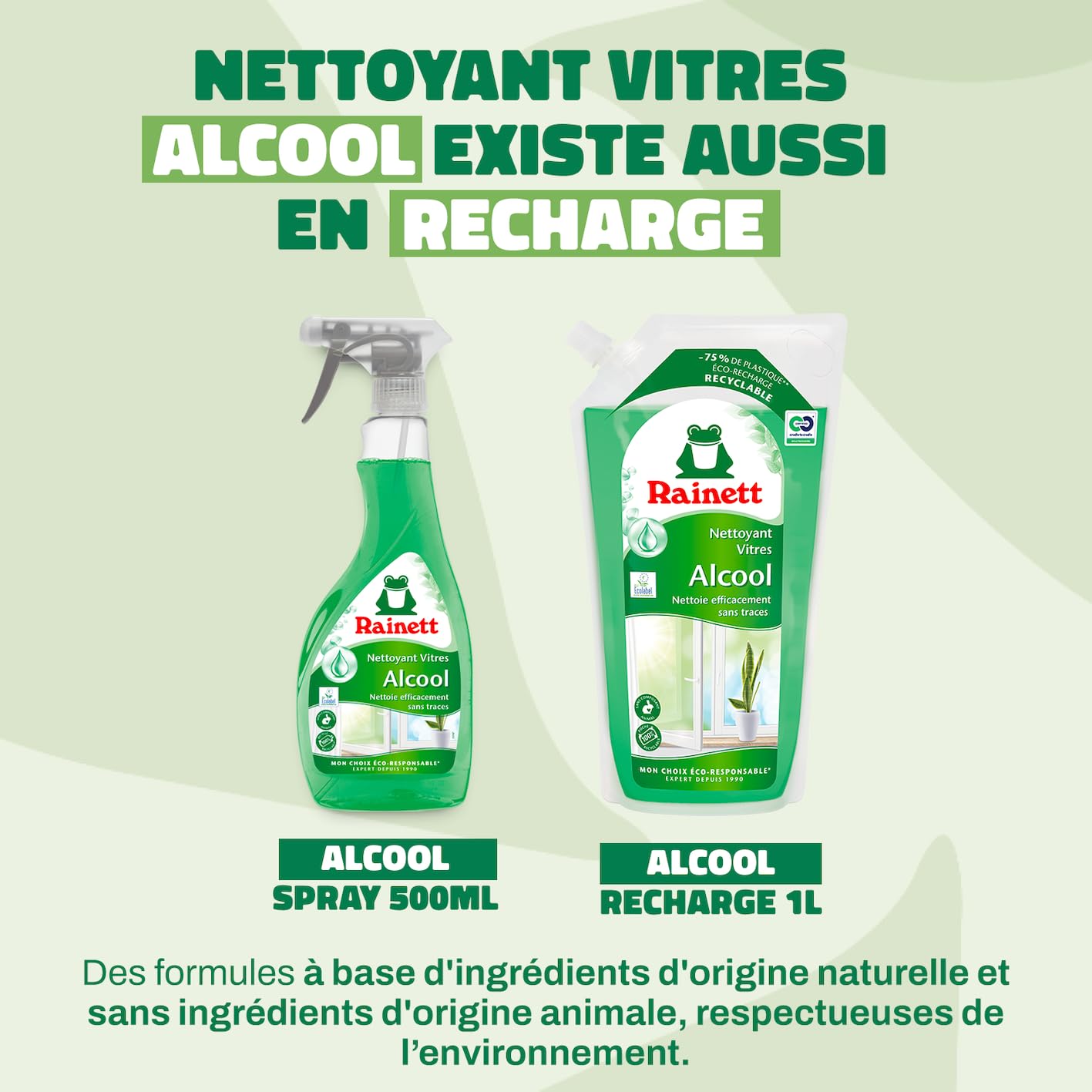 rainett-nettoyant-vitres-l-alcool-sans-traces-spray-500ml image 5