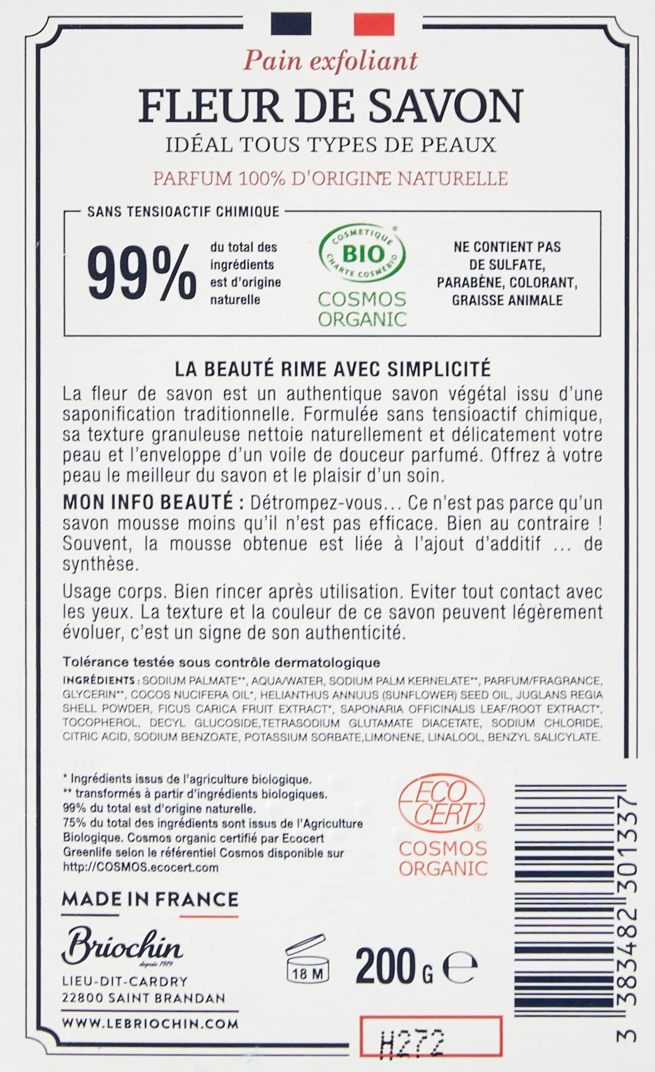 briochin-fleur-de-savon-pain-exfoliant-figue-coques-de-noix-200-g-cosmos-organic image 2