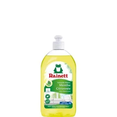 rainett-liquide-vaisselle-menthe-citronn-e-500ml-formule-concentr-e image 1