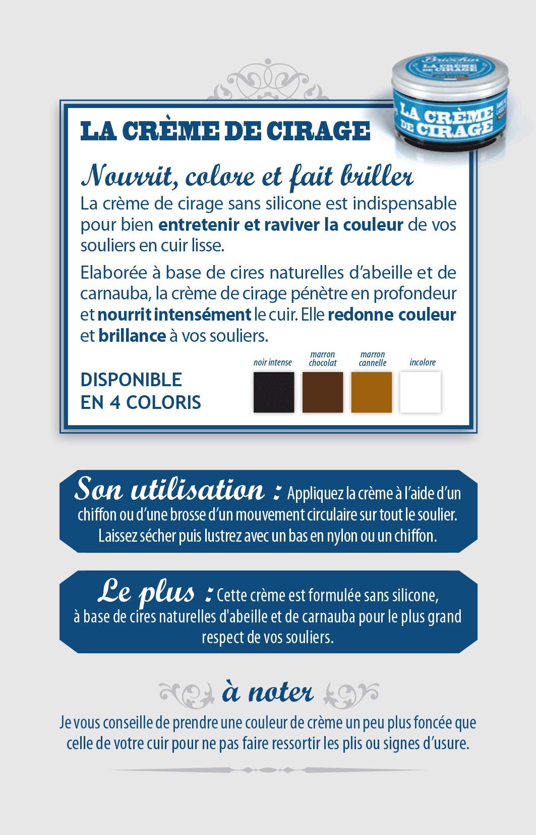 jacques-briochin-cr-me-de-cirage-incolore-50-ml-lot-de-4 image 8