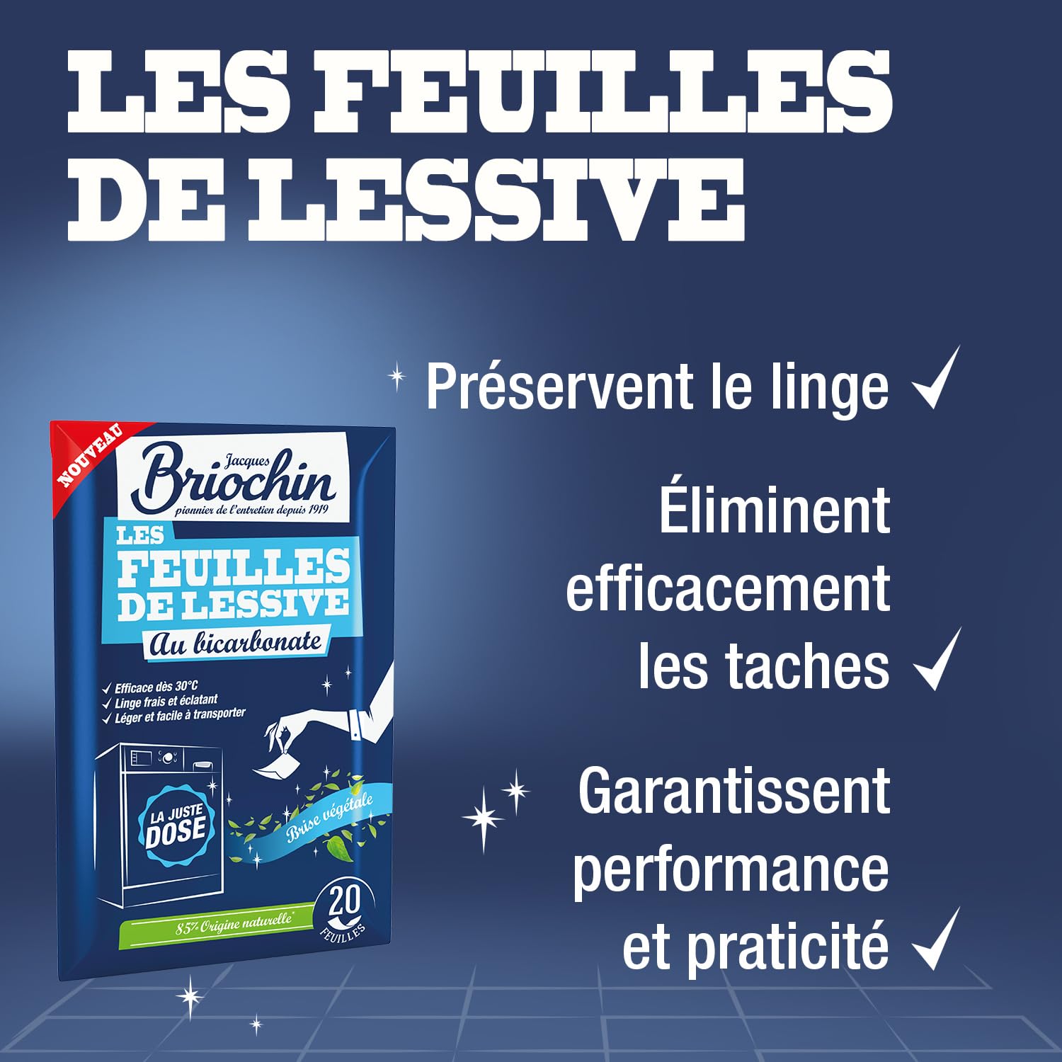 jacques-briochin-20-feuilles-de-lessive-au-bicarbonate-parfum-brise-v-g-tale image 2