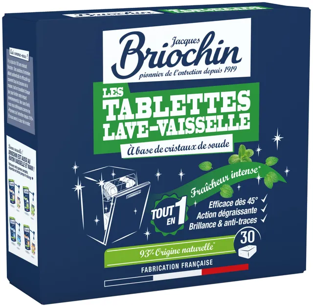 jacques-briochin-tablettes-lave-vaisselle-sans-parfum-30-tablettes image 1