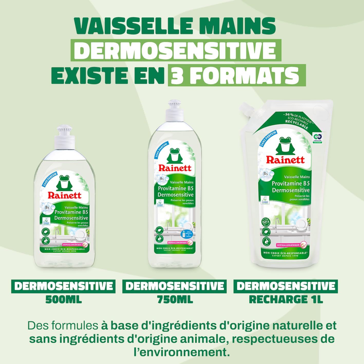 rainett-liquide-vaisselle-mains-dermosensitive-hypoallerg-nique-500-ml image 5