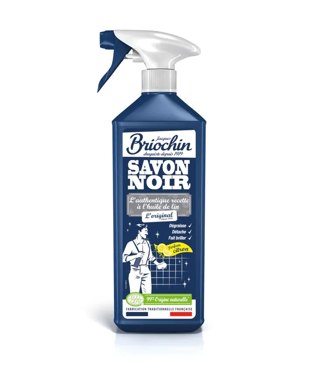 Jacques Briochin Savon Noir Prêt à l'Emploi Citron Ecocert 750 ml