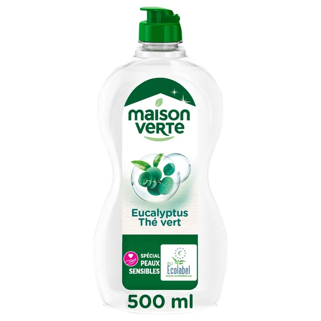 maison-verte-liquide-vaisselle-eucalyptus-th-vert-500-ml image 1