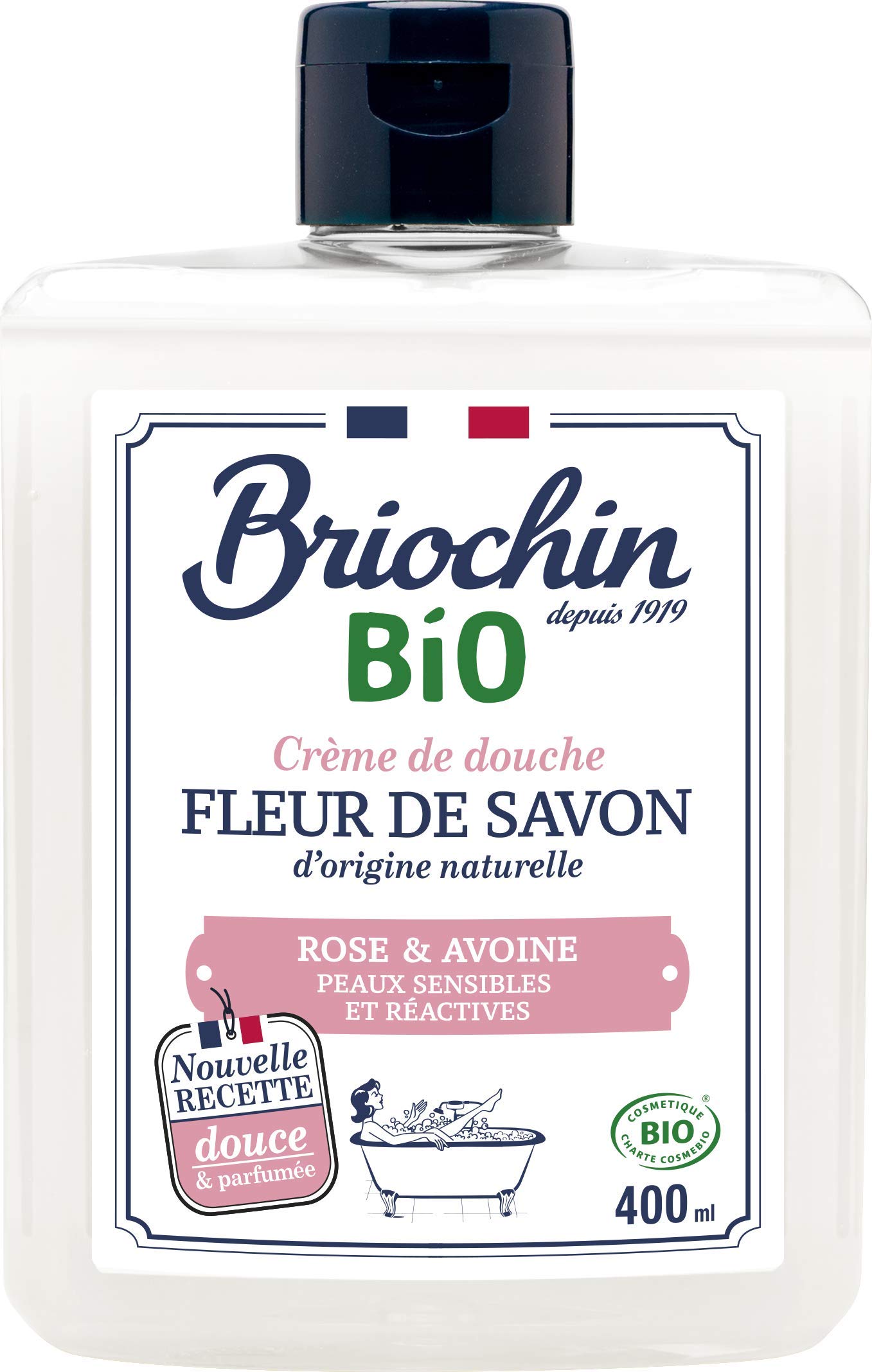 briochin-fleur-de-savon-pour-douche-fleur-d-oranger-menthe-cosmos-organic-400-ml image 7