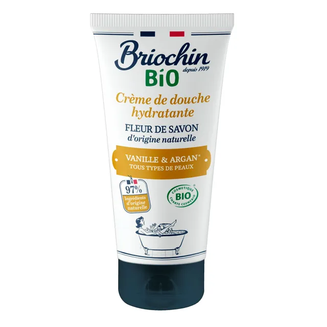 briochin-depuis-1919-cr-me-de-douche-vanille-et-argan-200-ml-bio-tous-types-de-p image 1