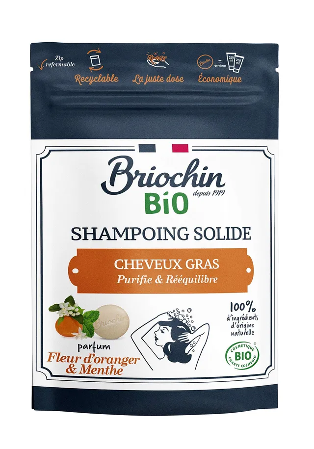 briochin-shampoing-solide-cheveux-gras-75-g-fleur-d-oranger-menthe image 1