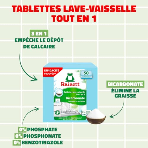rainett-pastilles-lave-vaisselle-tout-en-un-bicarbonate-50-tablettes-ecolabel image 8