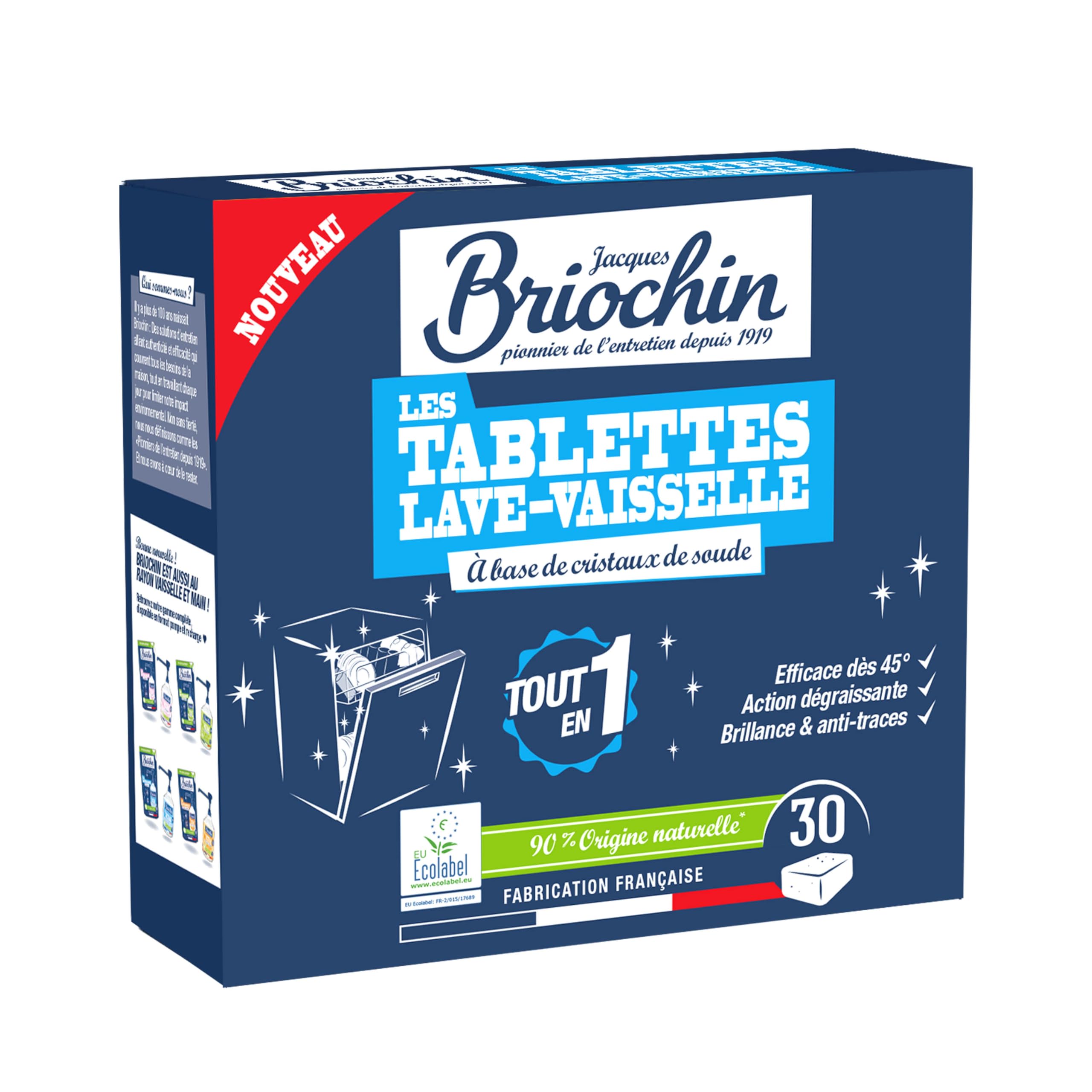 jacques-briochin-30-tablettes-lave-vaisselle-sans-parfum image 1