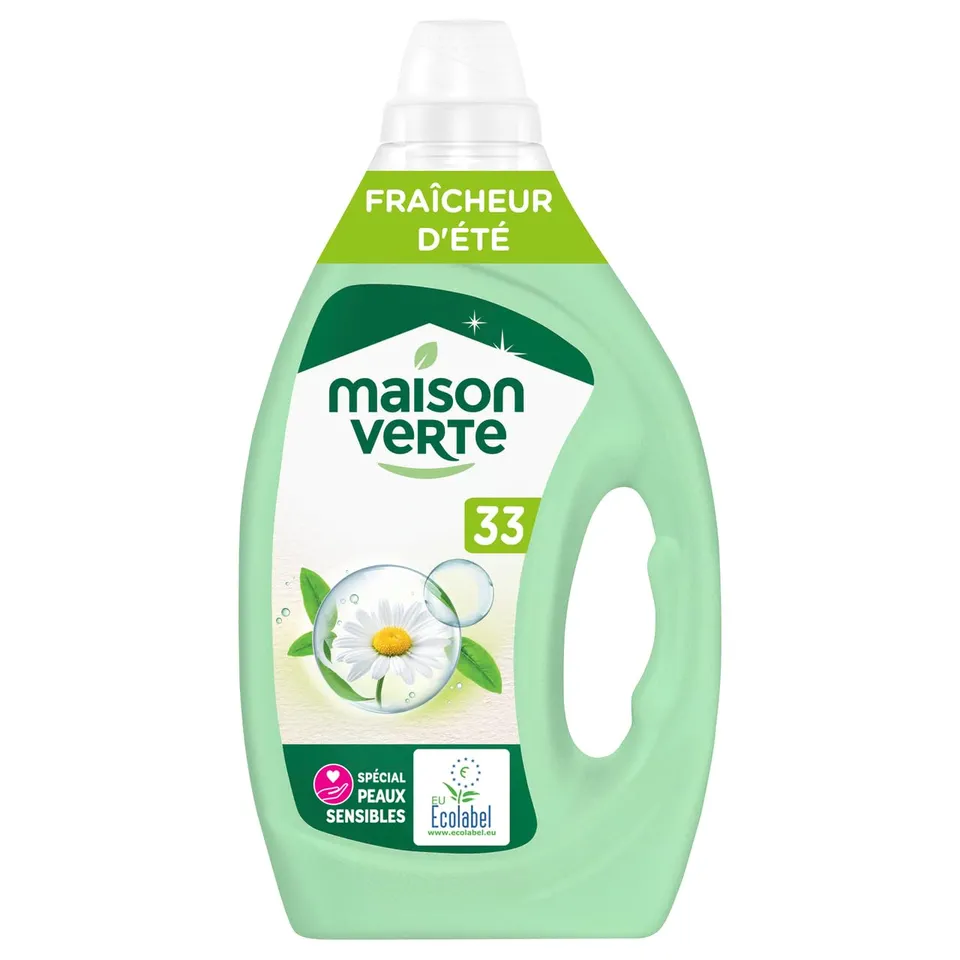 maison-verte-lessive-liquide-d-tachante-fra-cheur-d-t-33-lavages-peaux-sensibles image 1
