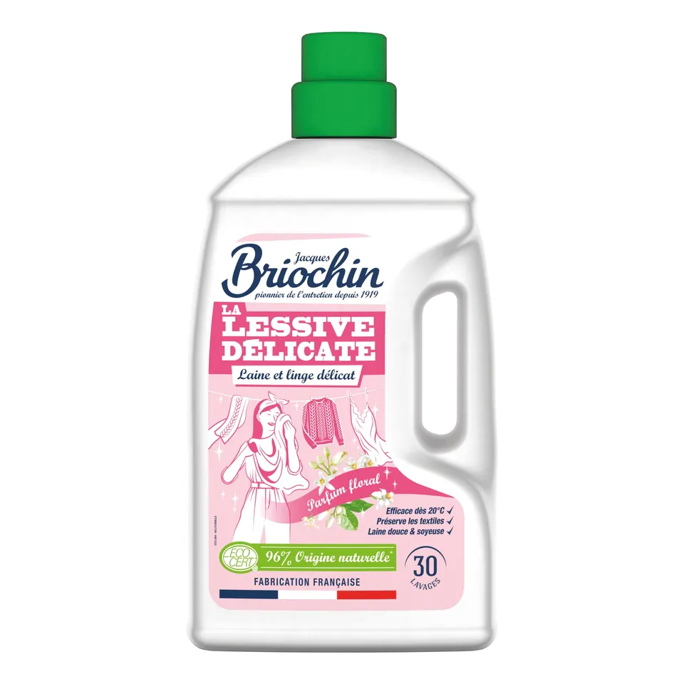 jacques-briochin-lessive-linge-d-licat-parfum-floral-1-35-l-30-lavages image 1