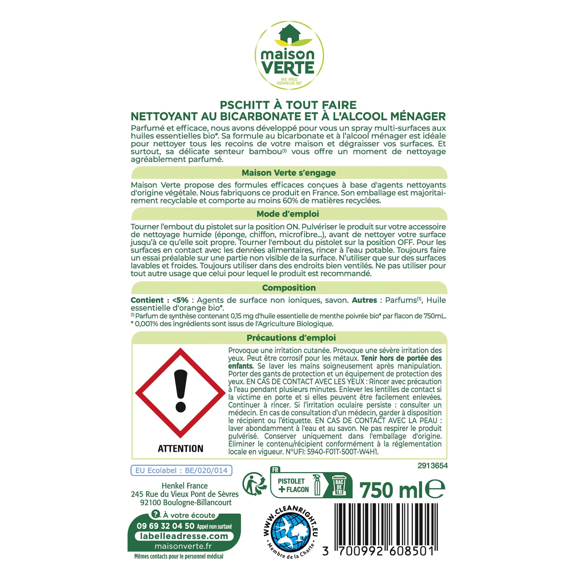 maison-verte-pschit-tout-faire-bio-bambou-750-ml image 2