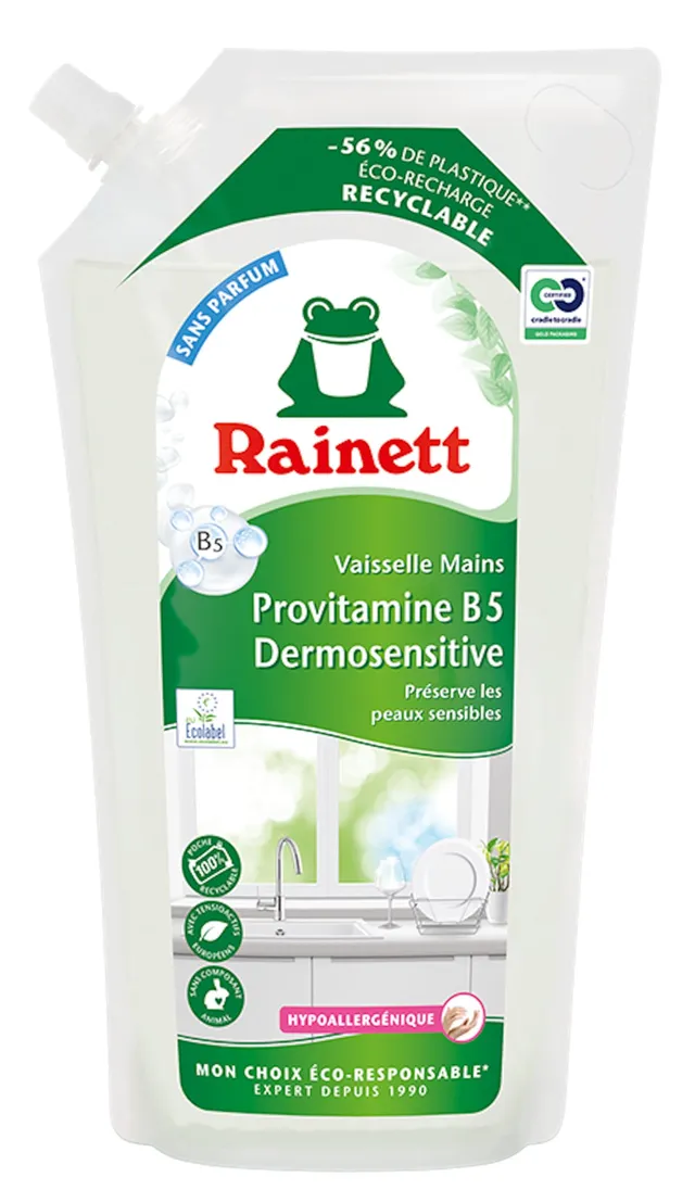 rainett-liquide-vaisselle-mains-dermosensitive-co-recharge-1-l image 1