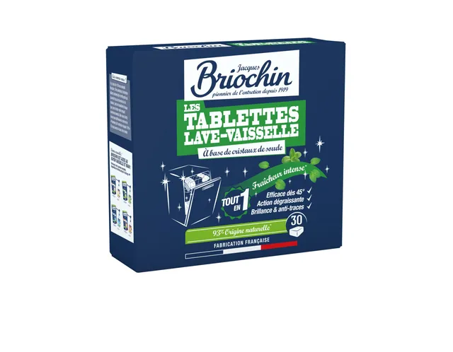 jacques-briochin-30-tablettes-lave-vaisselle-menthe image 1