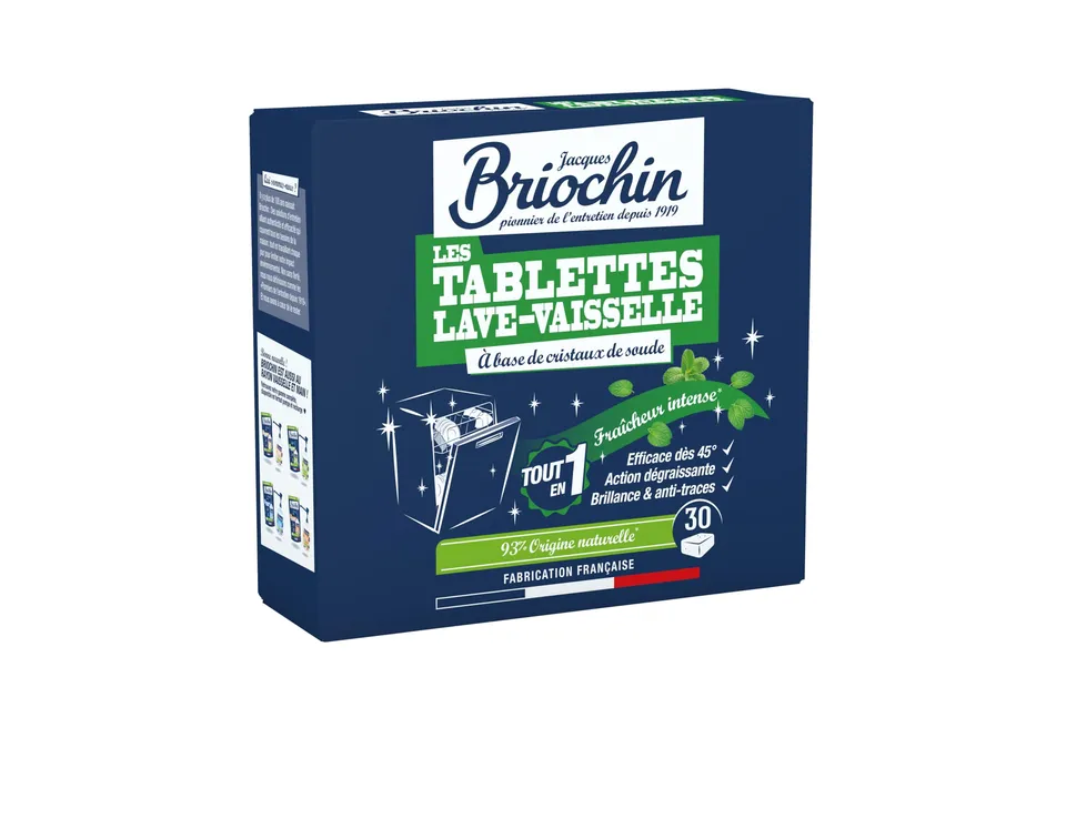 jacques-briochin-30-tablettes-lave-vaisselle-menthe image 1