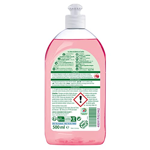 rainett-liquide-vaisselle-cologique-framboise-500-ml-lot-de-4 image 5