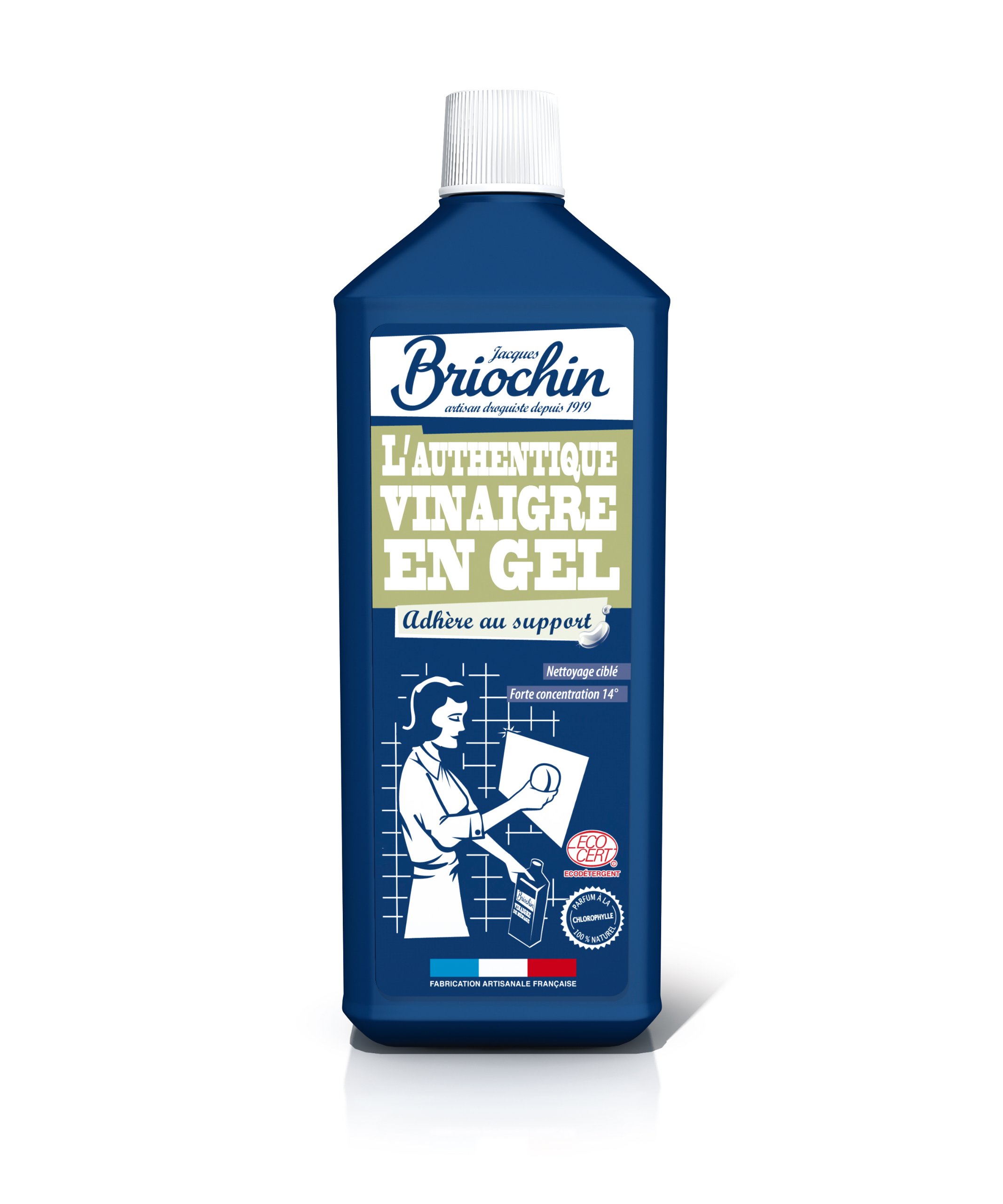 jacques-briochin-vinaigre-m-nager-gel-14-menthe-2-x-750-ml image 1