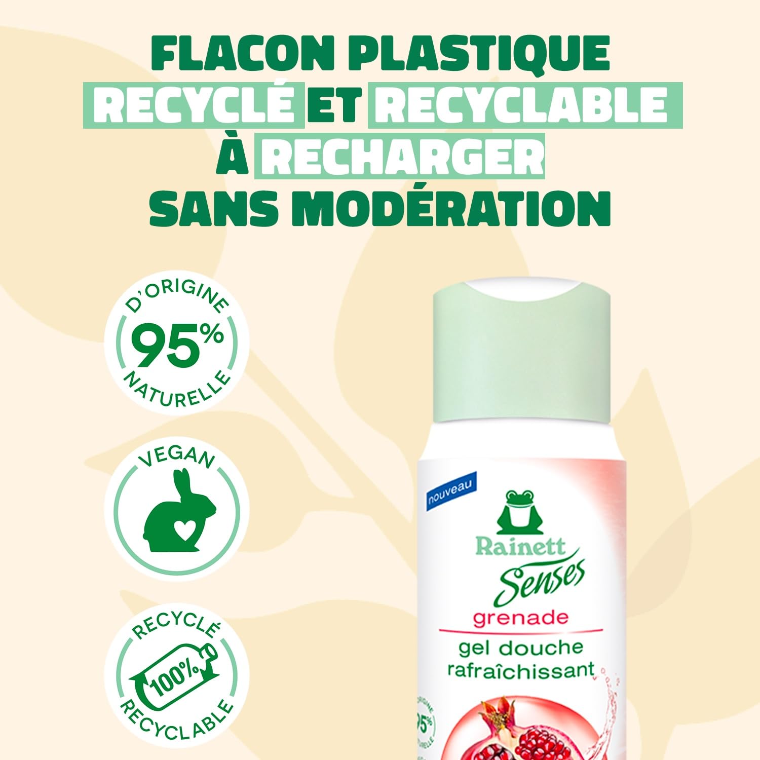 rainett-senses-gel-douche-rafra-chissant-grenade-vegan-300ml image 4