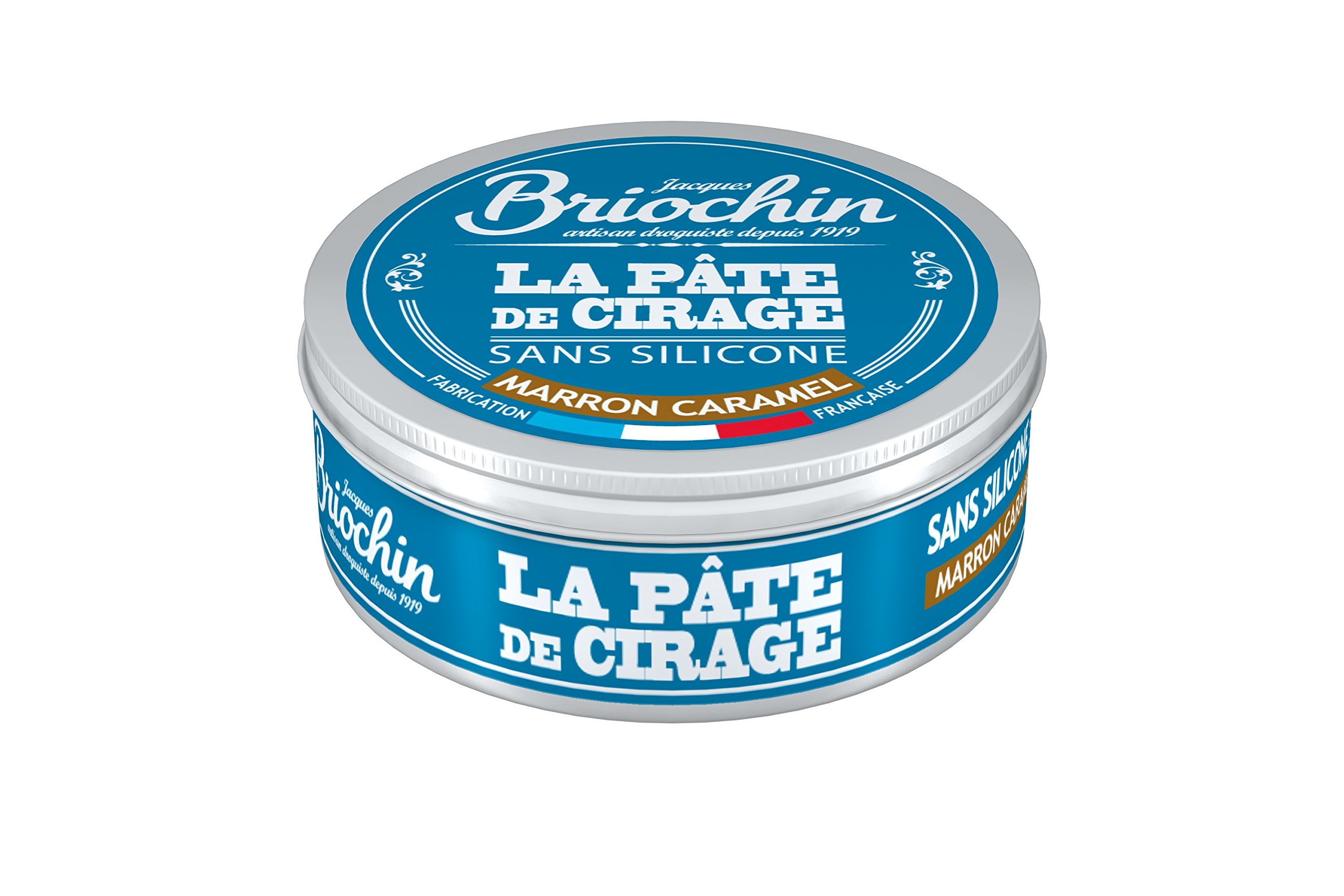 jacques-briochin-p-te-de-cirage-marron-caramel-100-ml-lot-de-4 image 1