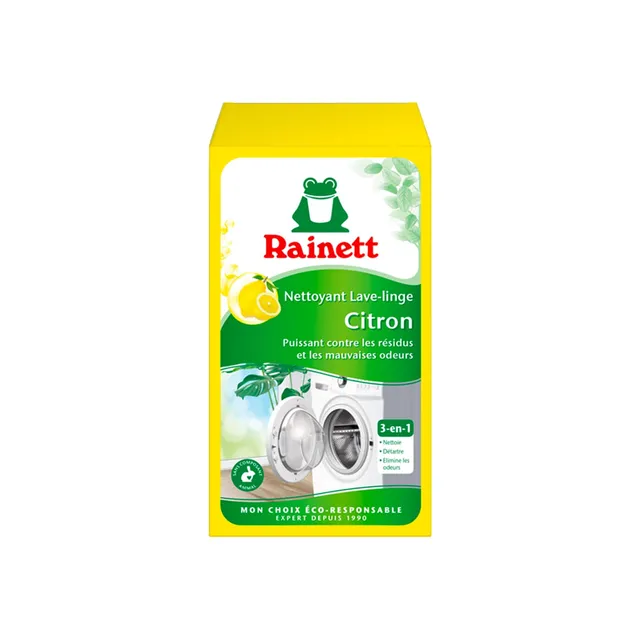 rainett-nettoyant-lave-linge-citron-3-en-1-dose-250-g image 1