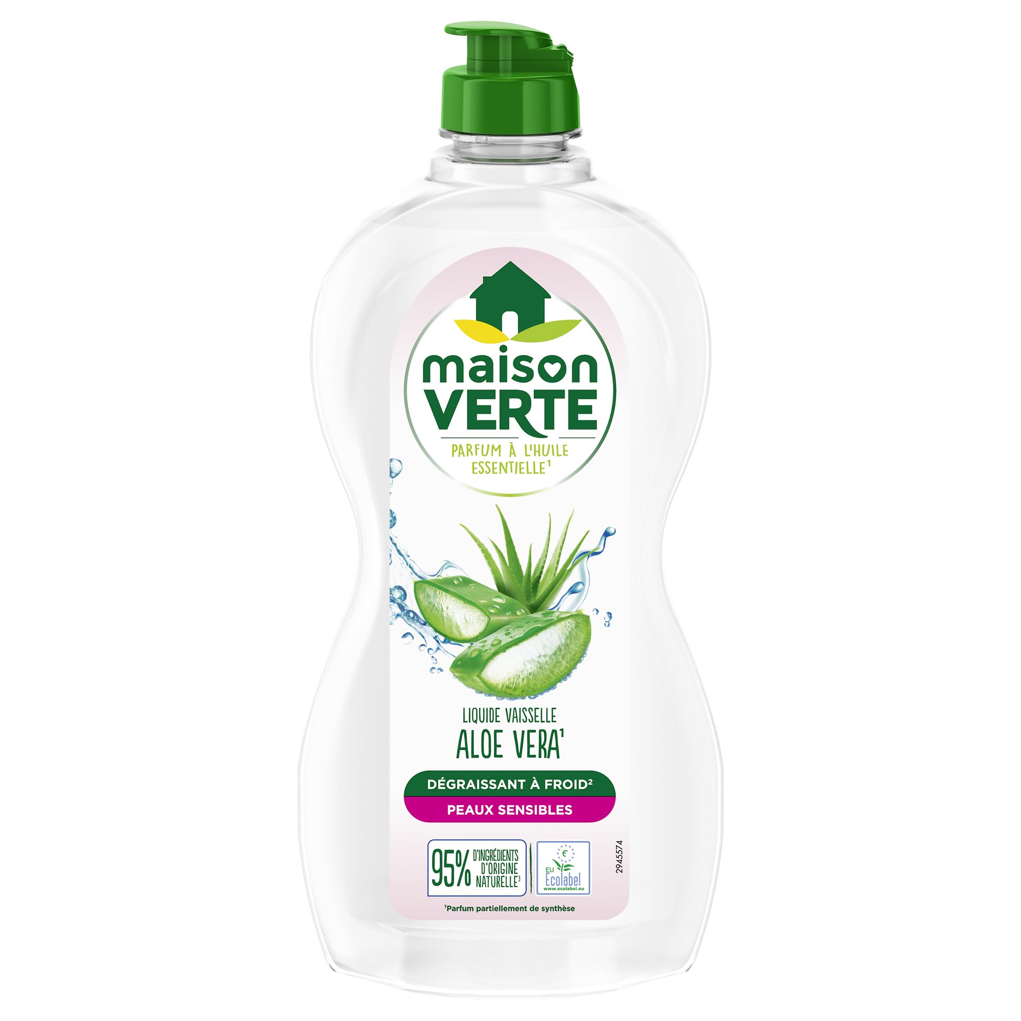 maison-verte-liquide-vaisselle-aloe-vera-aux-huiles-essentielles-bio-500ml image 1